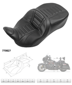 C.C. RIDER SUNRISER 2-UP SEATS FOR TOURING - view 2
