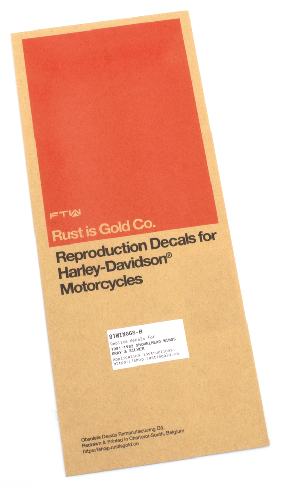 REPLICA OBSOLETE DECALS BY RUST IS GOLD CO. Secondary image