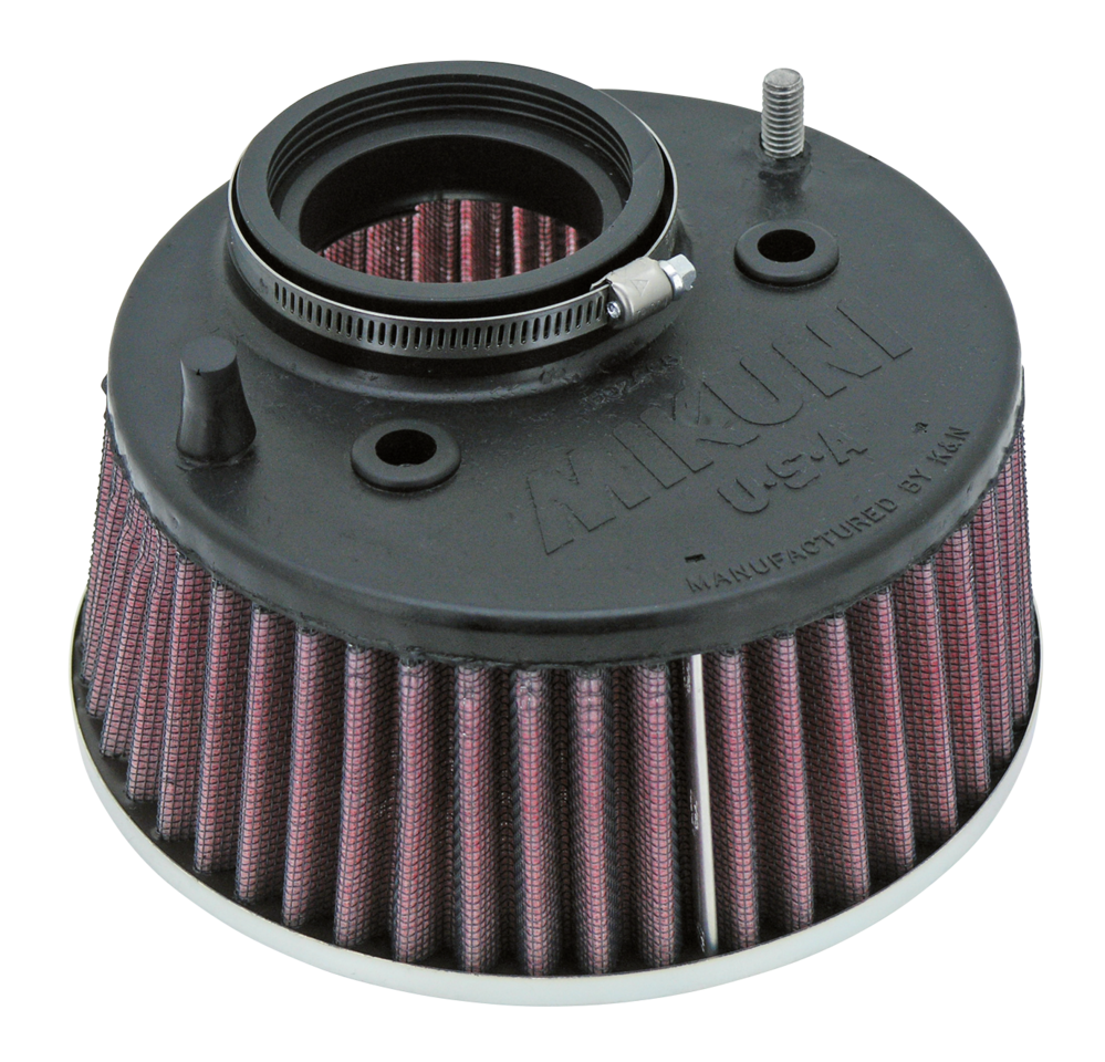 K&N HIGH CAPACITY AIR FILTER FOR MIKUNI HSR CARBURETORS - view 1
