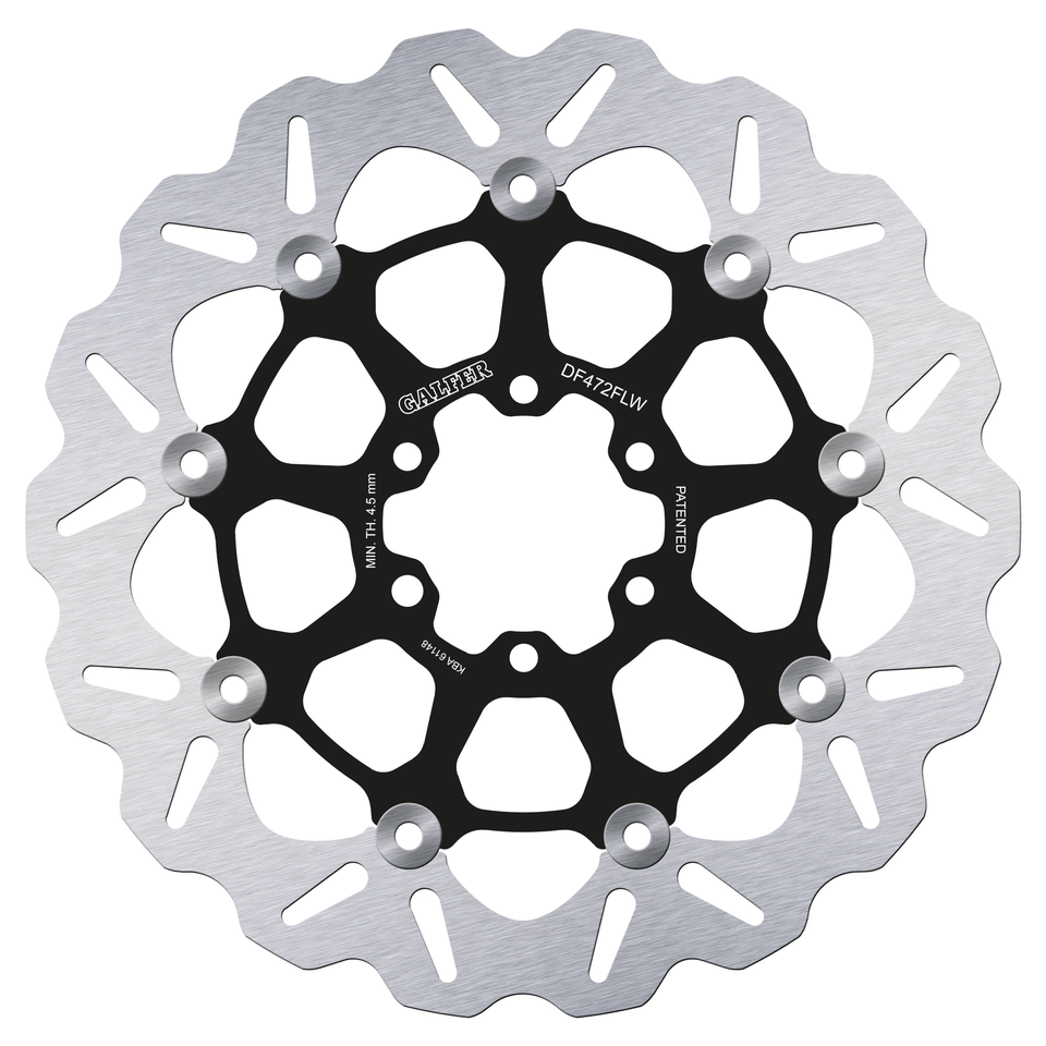 GALFER "WAVE" DISC BRAKE ROTORS - view 1