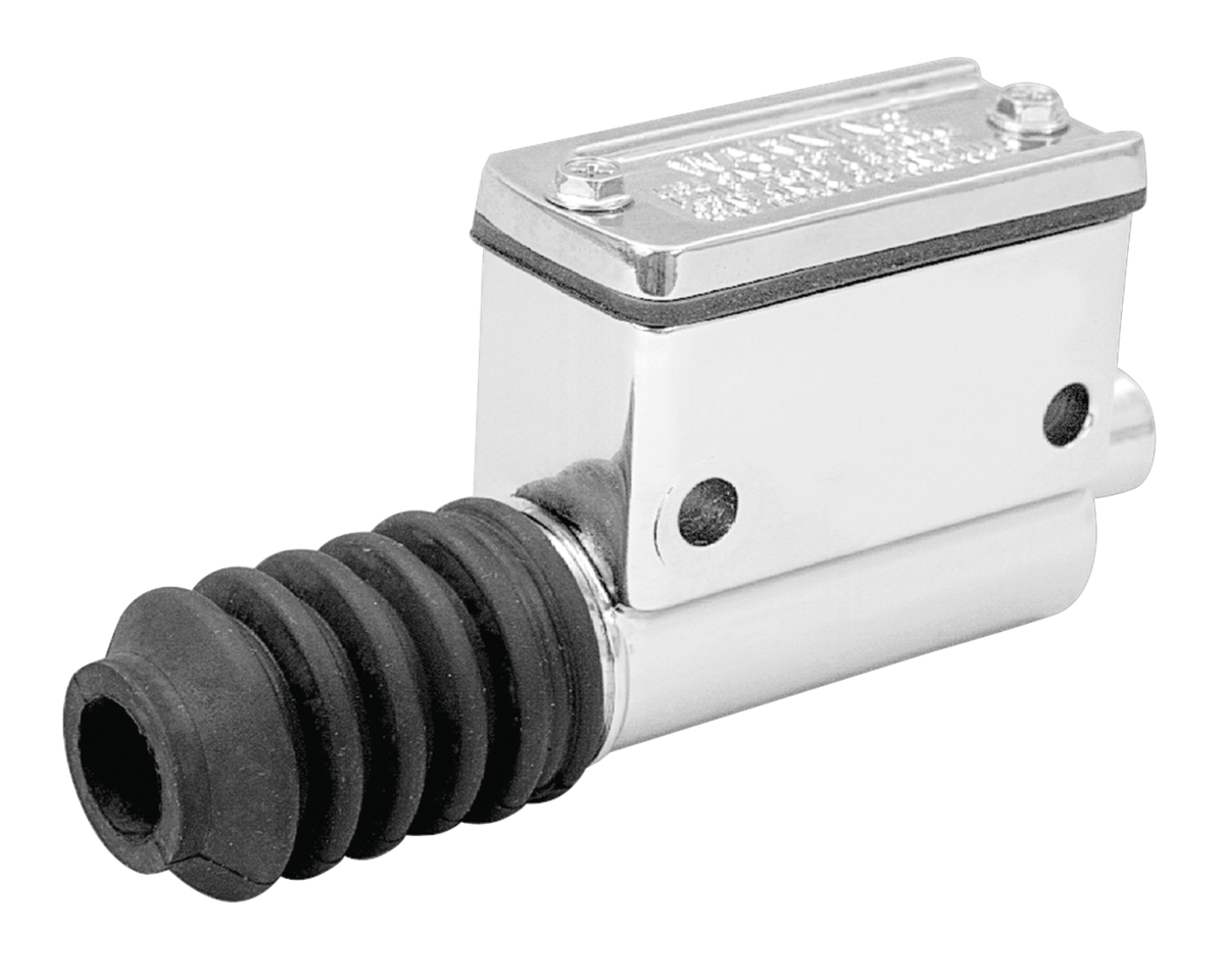 CHROME LATE MODEL REAR MASTER CYLINDER - view 2