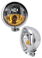 CHROME 4 1/2" SPOTLIGHT WITH BUILT-IN FOG LIGHT - view 2