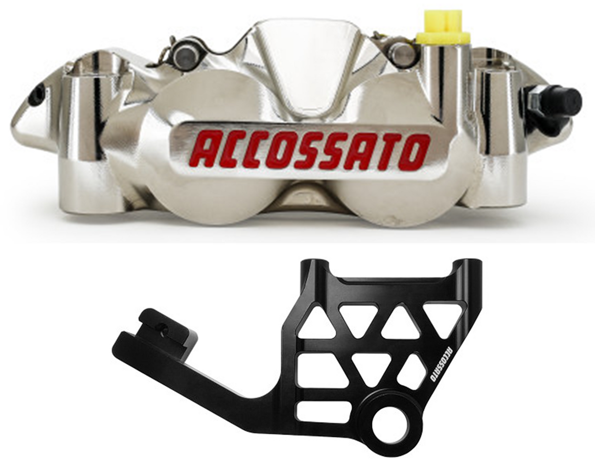 ACCOSSATO CNC MACHINED RADIAL BRAKE CALIPERS - view 1 Main image
