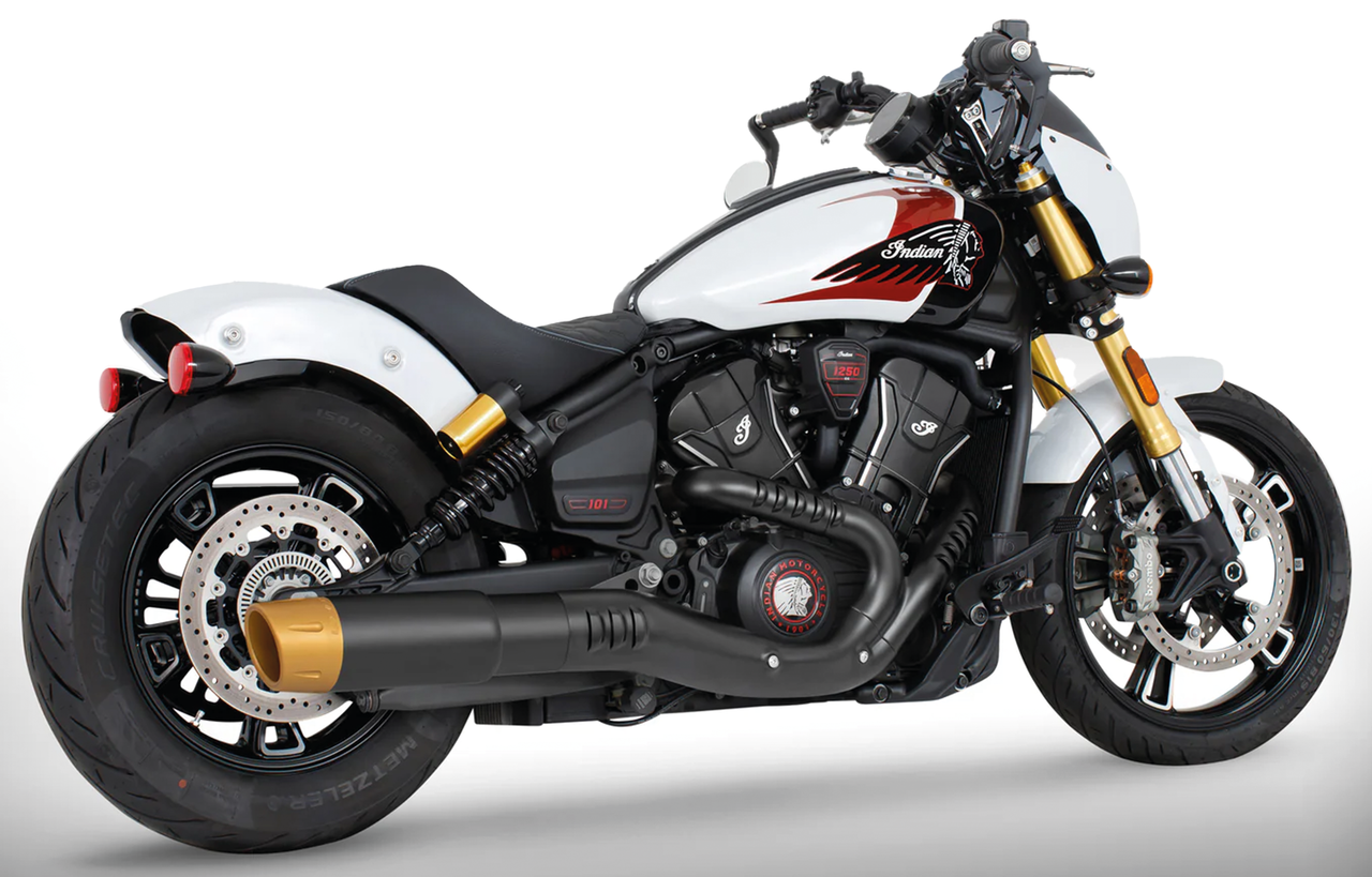 4" SLIP-ONS FOR INDIAN SCOUT 2025 TO PRESENT - view 1