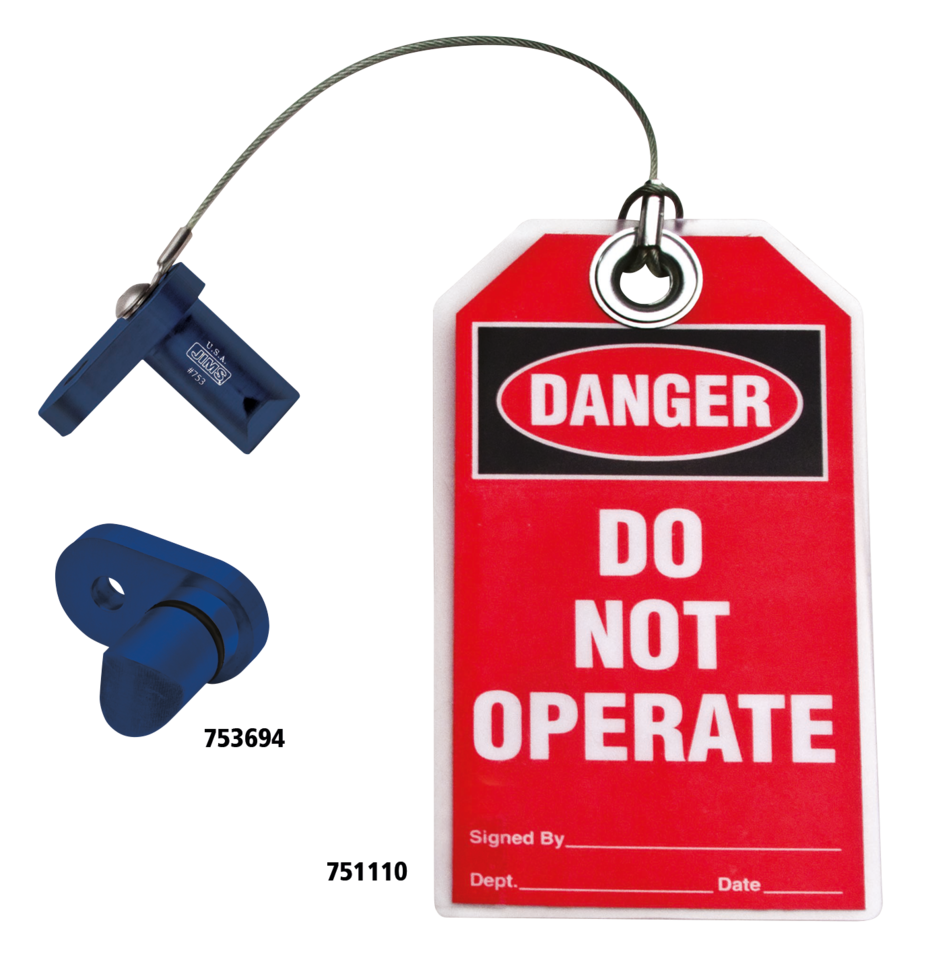 MIGHTY BITE' FLYWHEEL LOCK & DECOMMISSIONED TAG - view 2