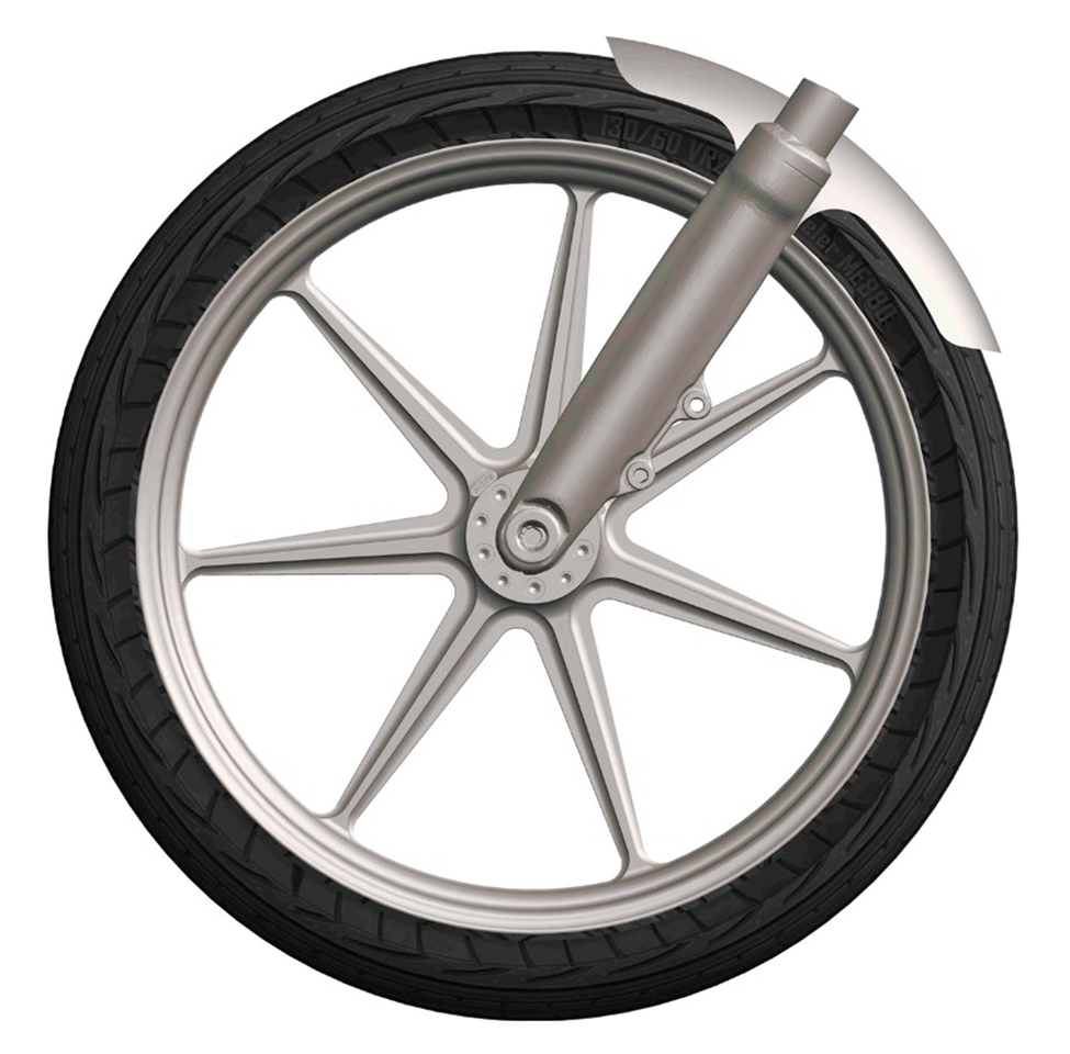 RICK'S 23" FRONT FENDERS FOR BREAKOUT - view 2