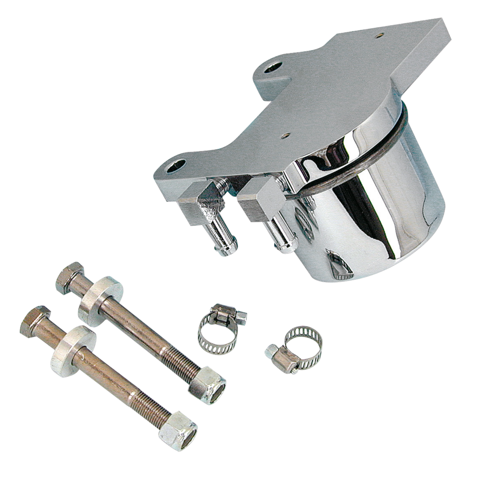 CHROME PLATED BILLET ALUMINUM OIL FILTER KIT FOR 4 SPEED BIG TWIN AND EVOLUTION SOFTAIL - view 1 Main image