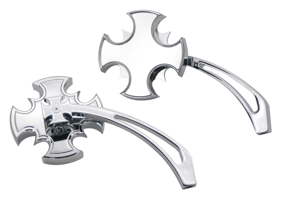 CROSS BLADE MIRROR SET WITH CUT-OUT ARM - view 1 Main image