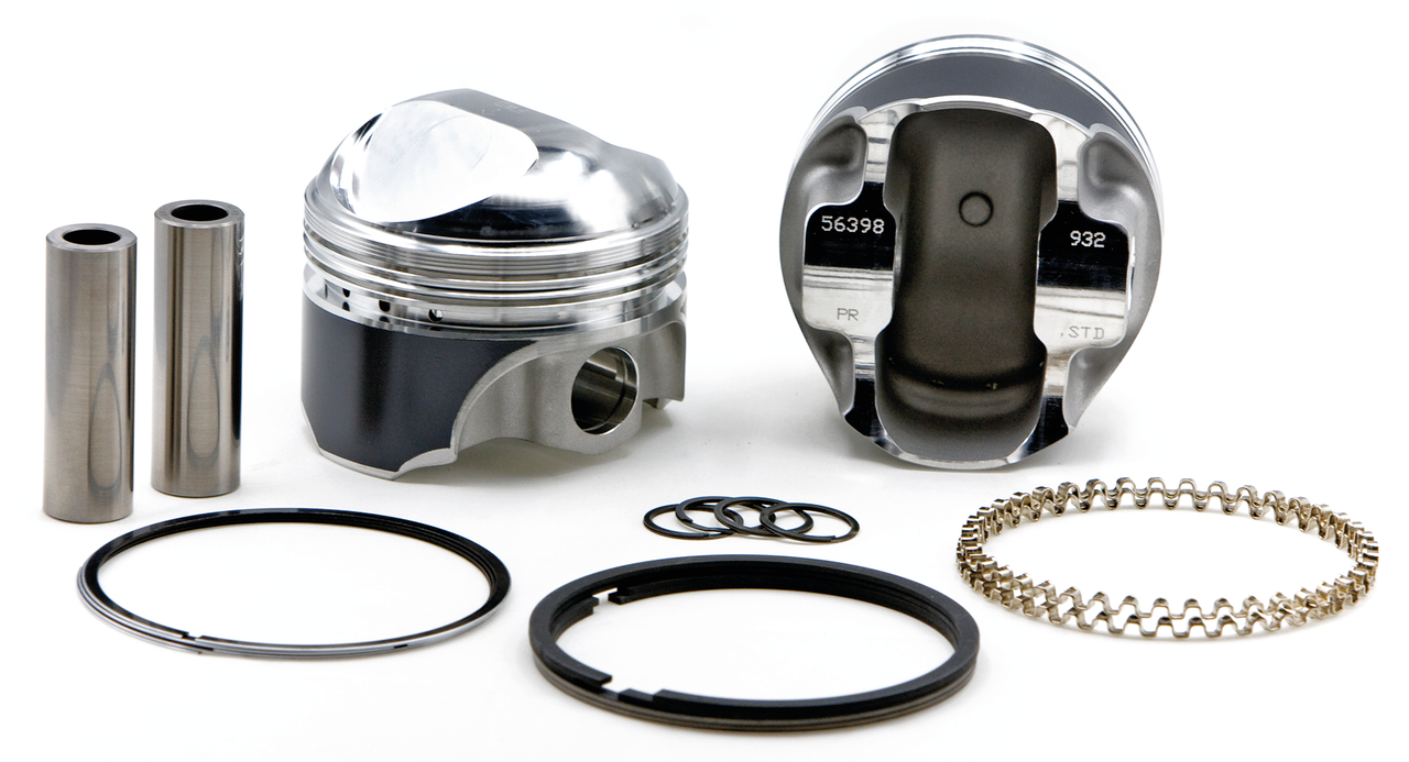 KEITH BLACK FORGED ALLOY PISTONS - view 1 Main image