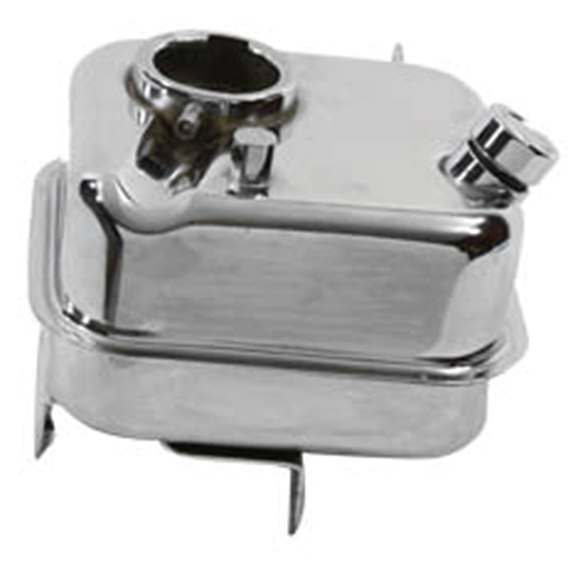 CHROME OIL TANK FOR 4 SPEED BIG TWIN - view 1 Main image
