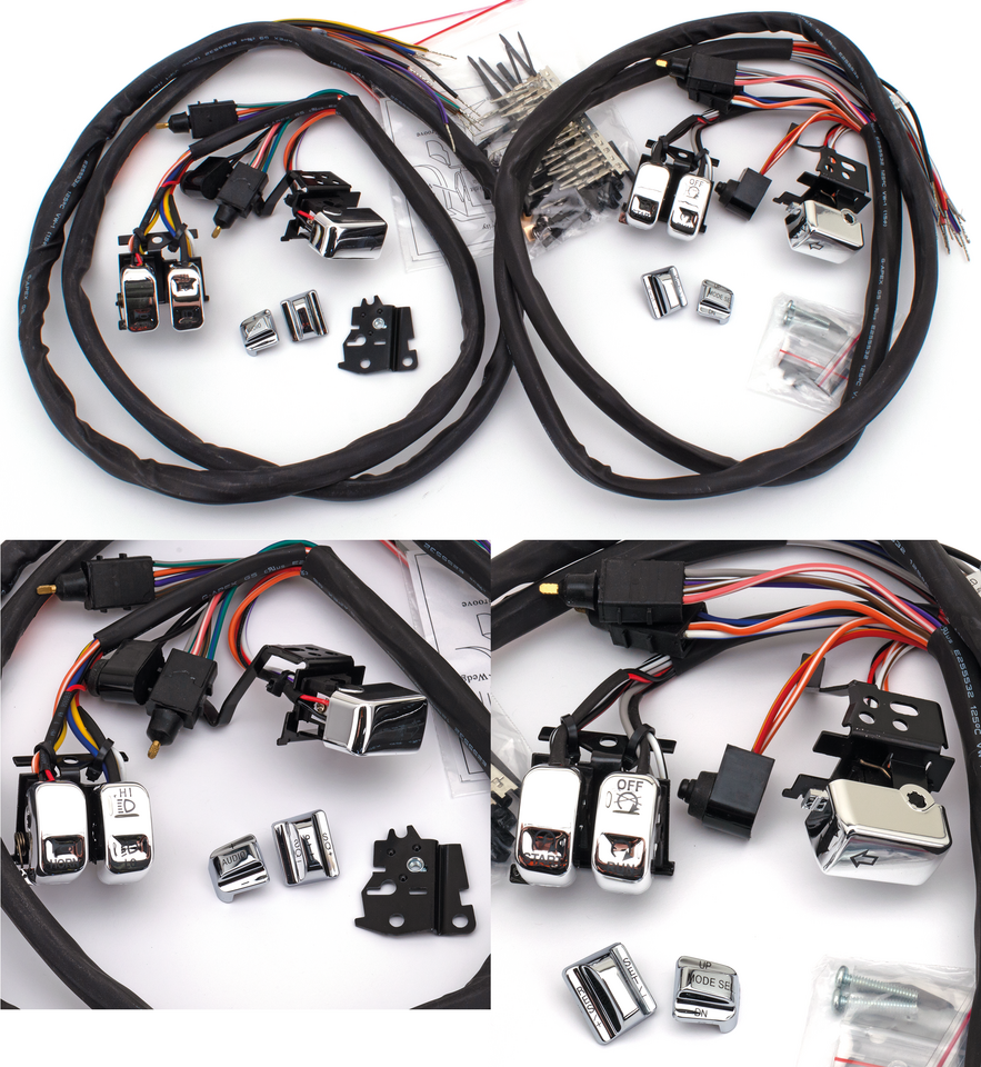 LED LIGHTED HANDLEBAR SWITCH KITS - view 1 Main image
