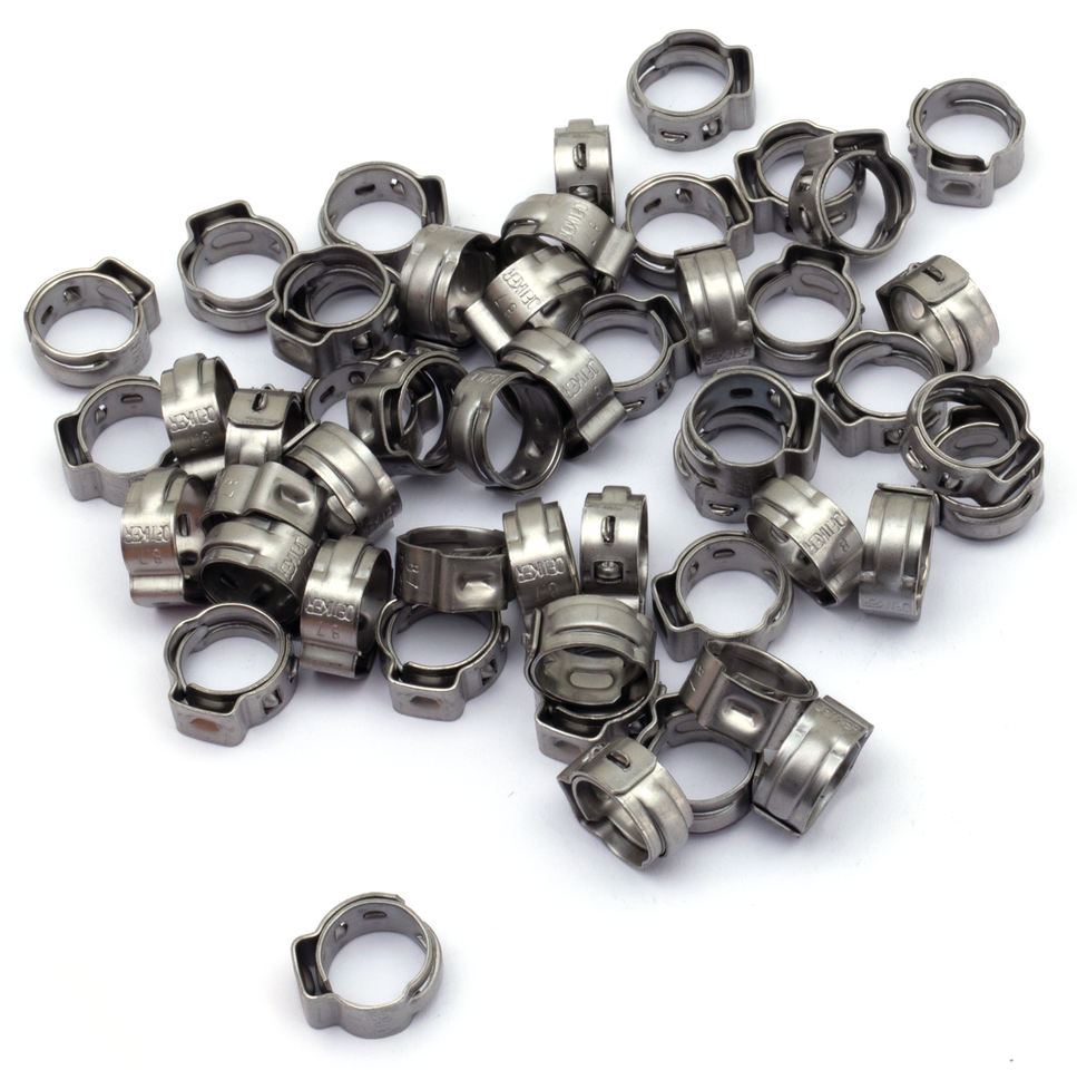 OETIKER'S OEM STYLE STAINLESS STEEL HOSE CLAMPS - view 1