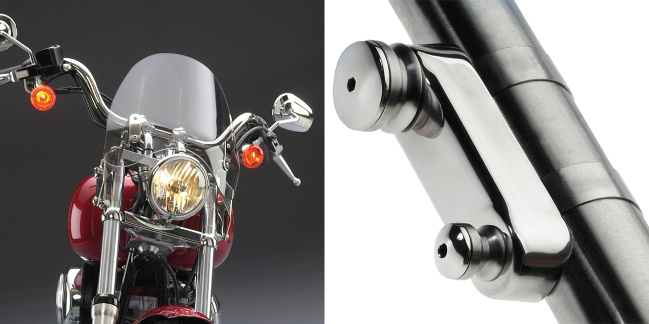 NATIONAL CYCLE SWITCHBLADE DEFLECTOR QUICK-RELEASE WINDSHIELDS - view 1