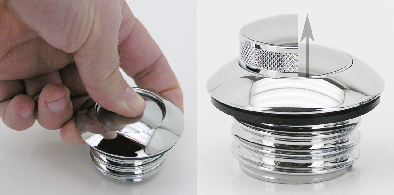 POP-UP SCREW-IN STYLE GAS CAPS - view 1