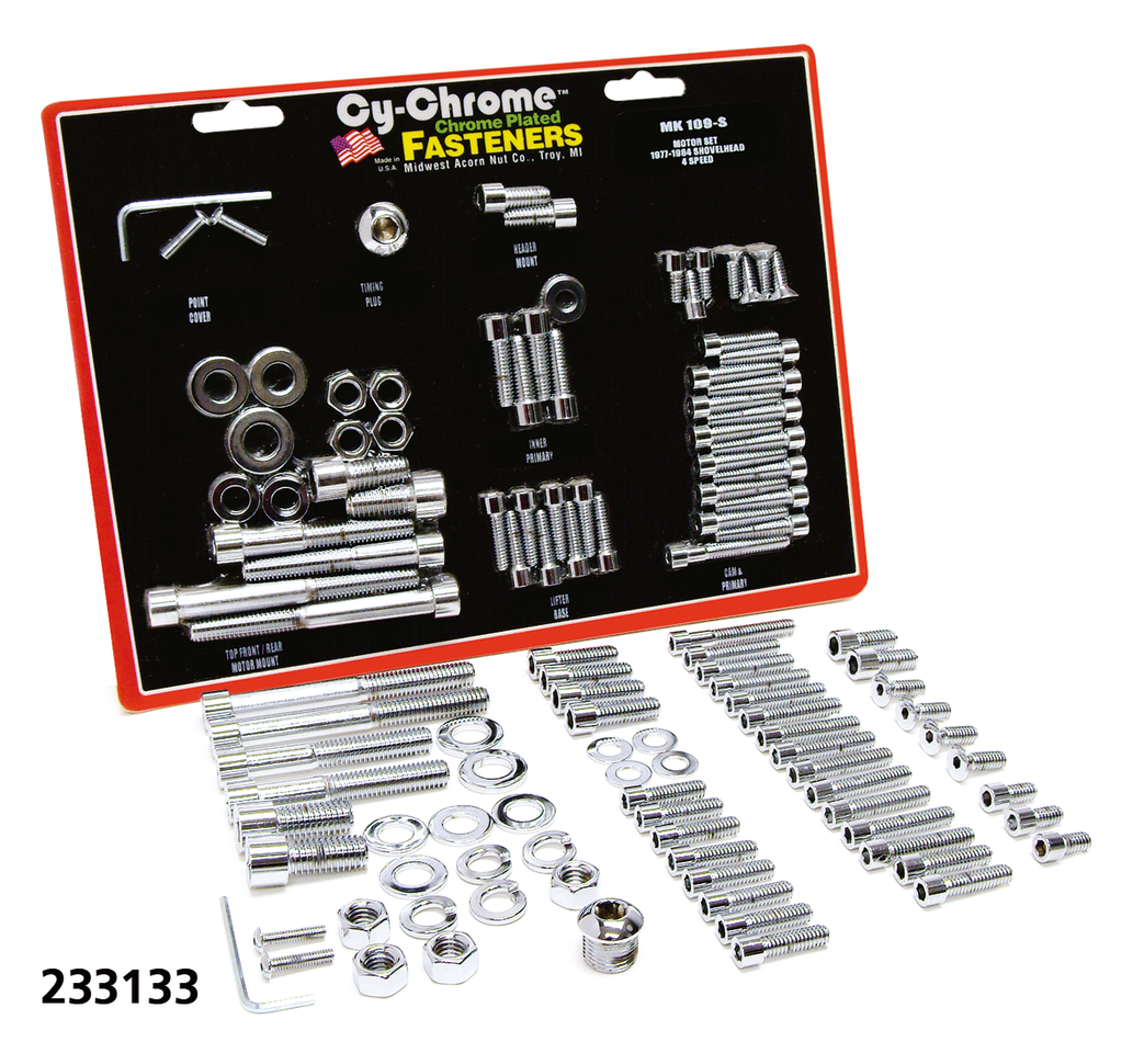 CHROME DRIVETRAIN SCREW KITS - view 1 Main image