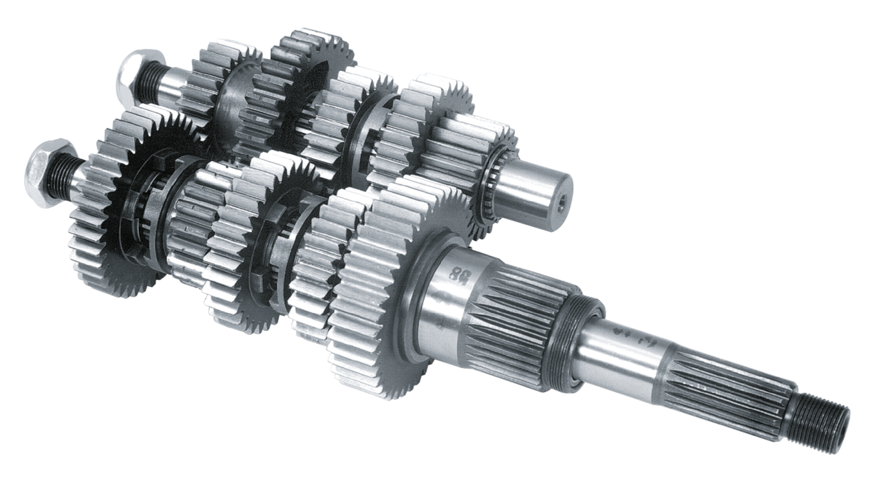 ZODIAC'S 5 SPEED BIG TWIN TRANSMISSION GEARS & SHAFTS SET - view 1 Main image