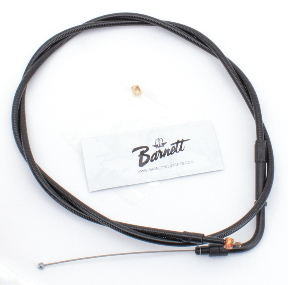 T04 - THROTTLE & IDLE CABLE 1996-2015 SOFTAIL, 1996-2017 DYNA, 1996-2001 CARBURETOR EQUIPPED TOURING & 2007 TO PRESENT SPORTSTER - view 1 Main image