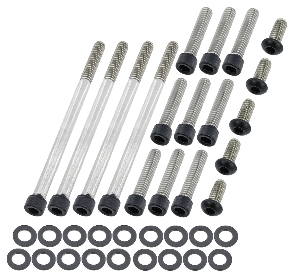 BLACK STAINLESS STEEL PRIMARY COVER SCREWS - view 1 Main image