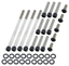 BLACK STAINLESS STEEL PRIMARY COVER SCREWS - view 1