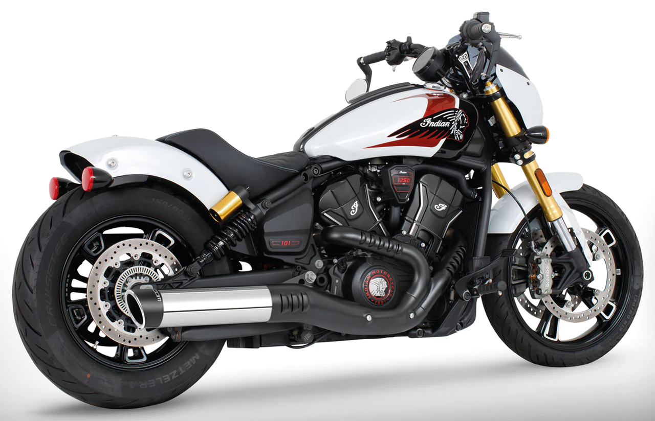 4" SLIP-ONS FOR INDIAN SCOUT 2025 TO PRESENT - view 1