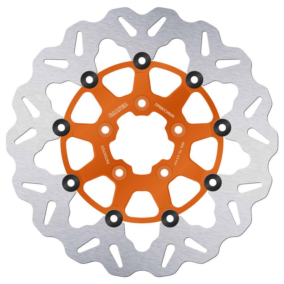GALFER "WAVE" FLOATING DISC BRAKE ROTORS - view 1 Main image