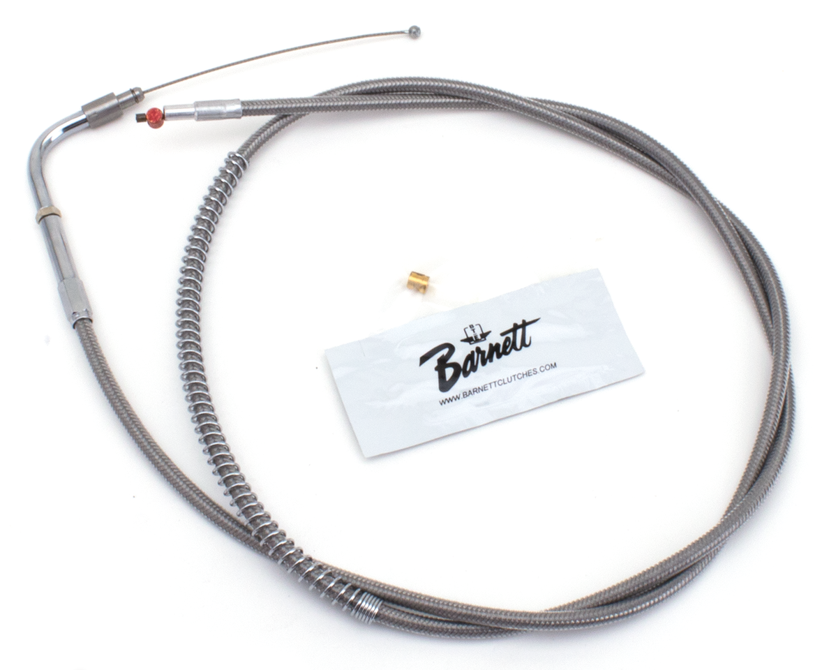T05 - THROTTLE & IDLE CABLE 1996-2001 FUEL INJECTED TOURING - view 1