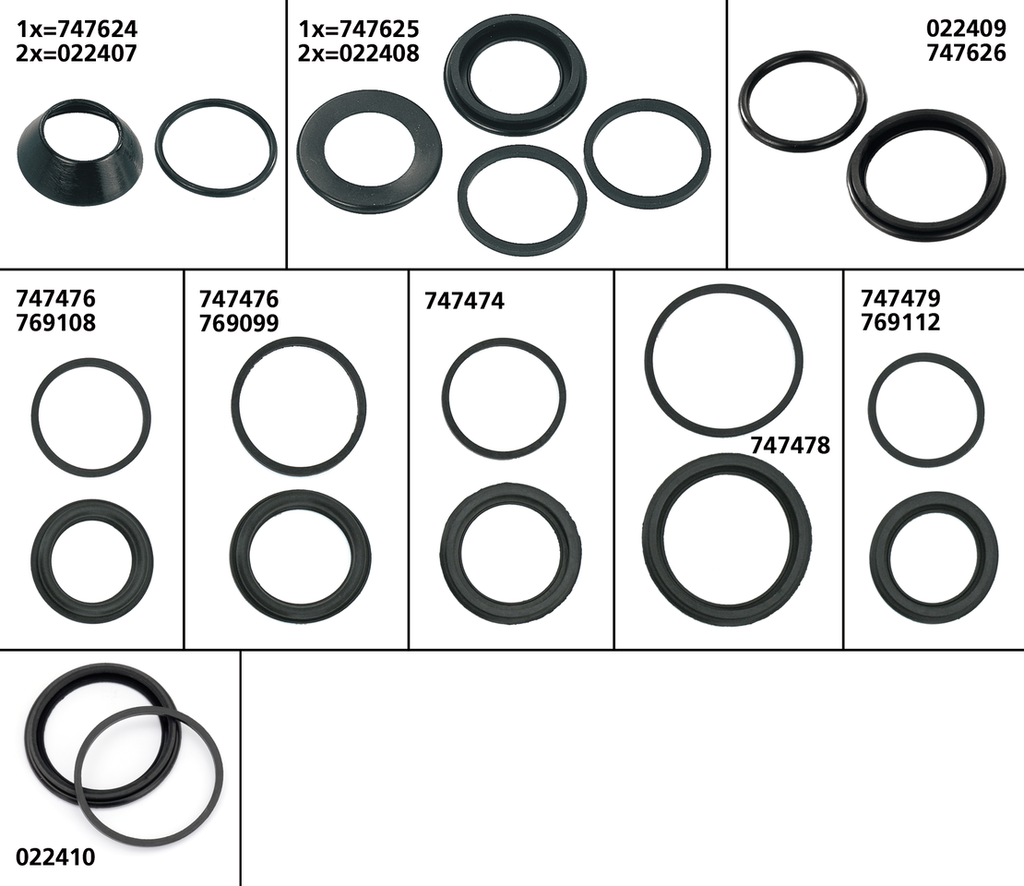 CALIPER SEALS & DUST BOOTS - view 2