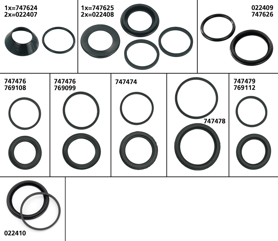 CALIPER SEALS & DUST BOOTS - view 2