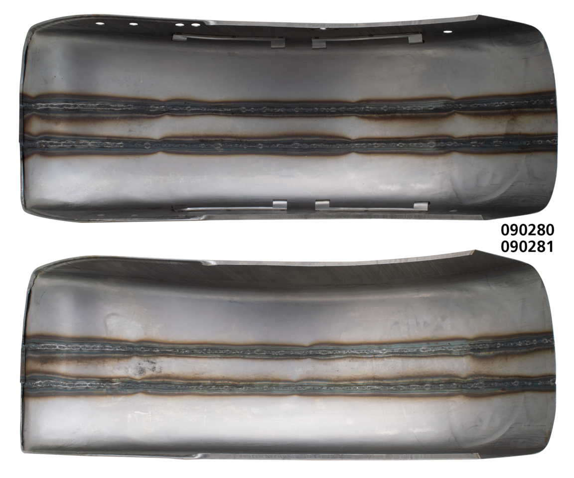 FATSO EXTRA-WIDE STEEL FAT BOB REAR FENDER - view 2