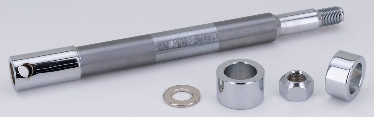 CHROME PLATED FRONT AND REAR AXLES - view 1