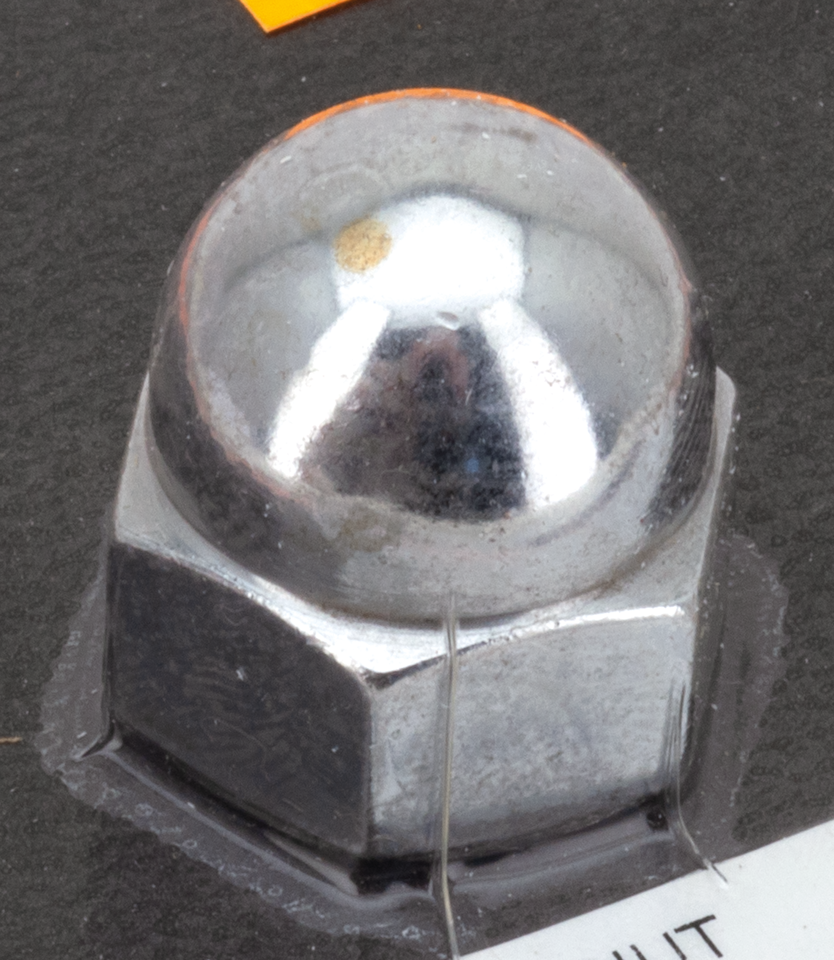 COLONY ROUND TOP CHROME ACORN NUTS - view 1 Main image