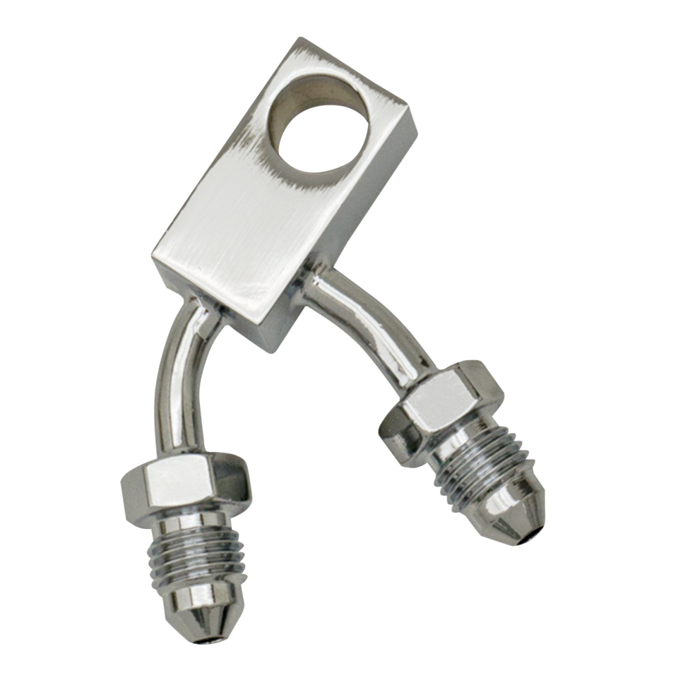 GOODRIDGE REAR BRAKE LINE TEES FOR SOFTAIL - view 1