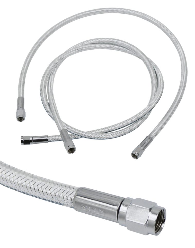 MAGNUM STERLING CHROMITE BRAKE LINES - view 1