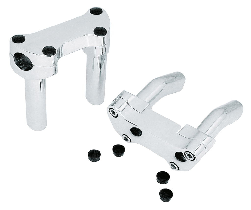 CHROME HANDLEBAR RISER AND CLAMP SETS - view 2