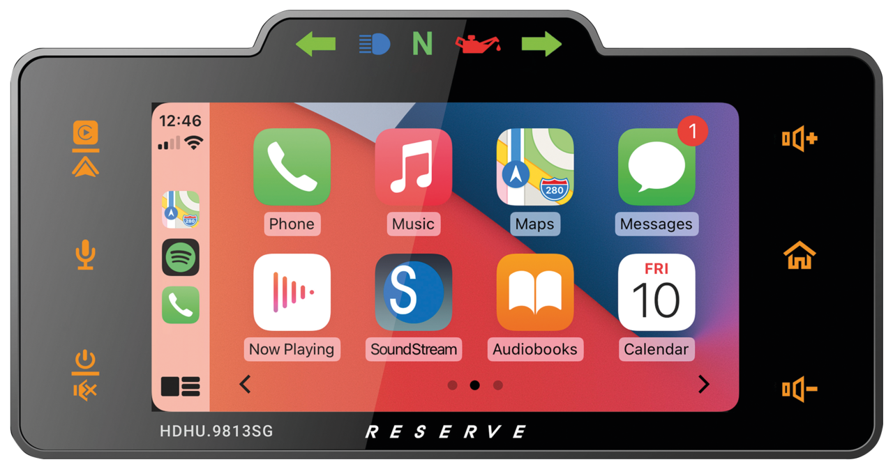 SOUNDSTREAM REPLACEMENT RADIOS WITH APPLE CARPLAY & ANDROID AUTO FOR HARLEY-DAVIDSON - view 2