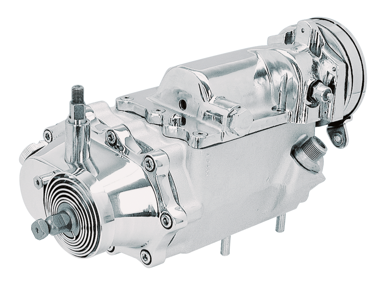 COMPLETE CLOSE RATIO 4 SPEED TRANSMISSION WITH KICK STARTER - view 1