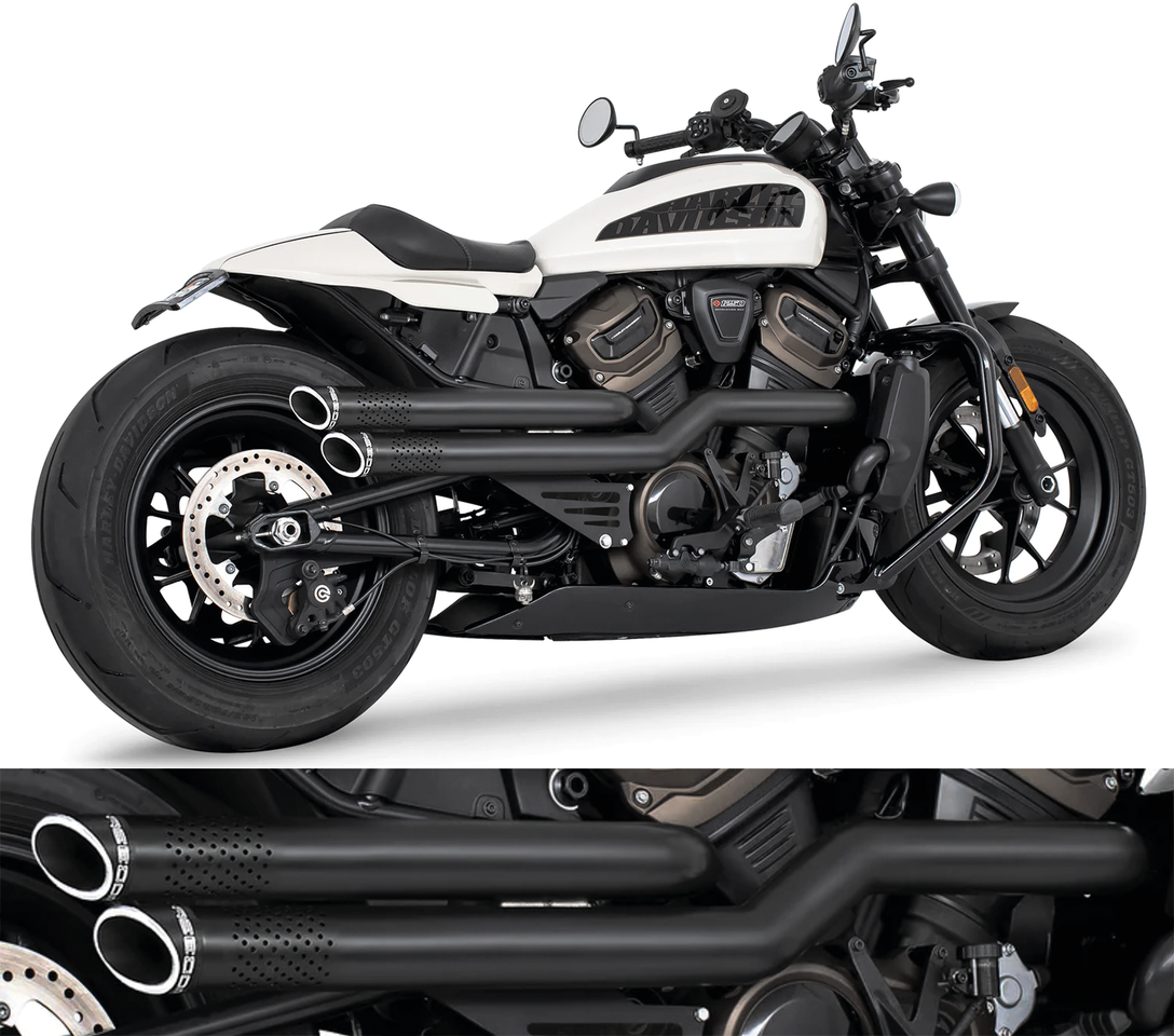 FREEDOM PERFORMANCE INDEPENDENCE EXHAUSTS FOR RH SPORTSTER - view 1