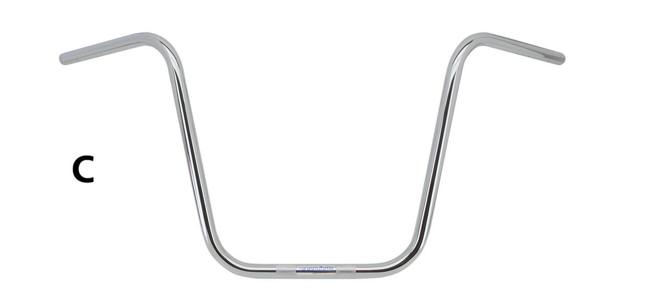 FEHLING ONE INCH DIAMETER APEHANGER HANDLEBARS - view 1 Main image
