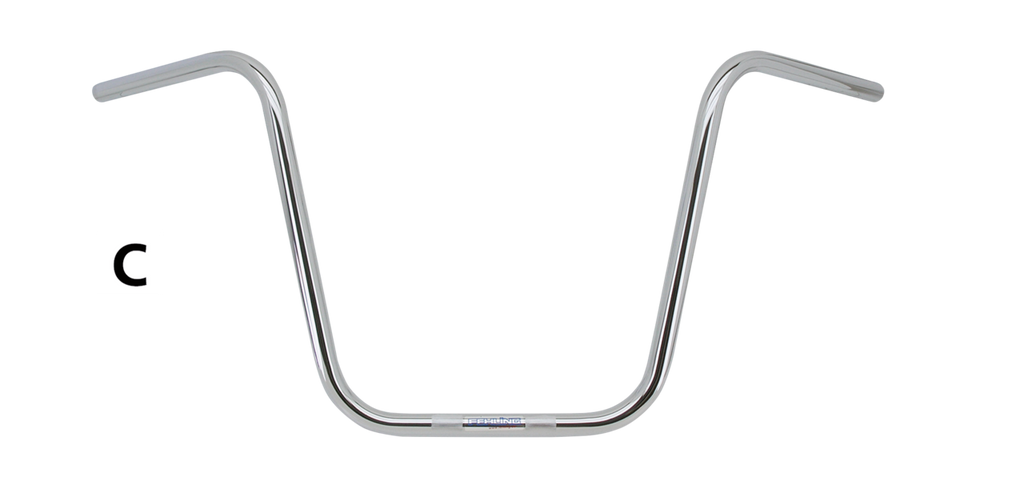 FEHLING ONE INCH DIAMETER APEHANGER HANDLEBARS - view 1