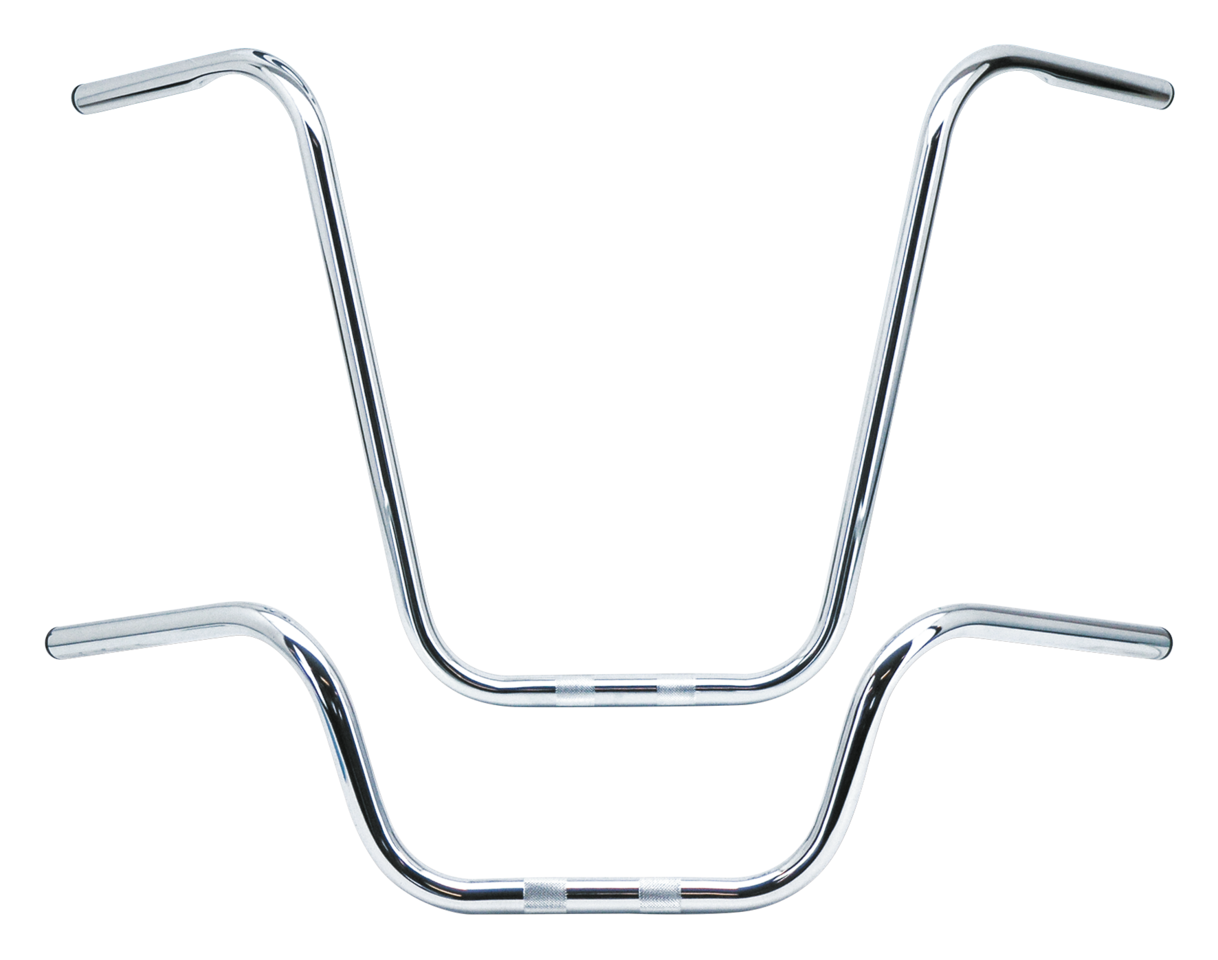 ZODIAC ONE INCH DIAMETER APE HANGER HANDLEBARS - view 1