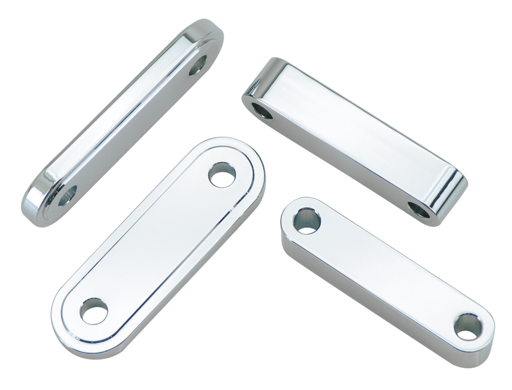 CHROME FRONT FENDER SPACERS - view 2