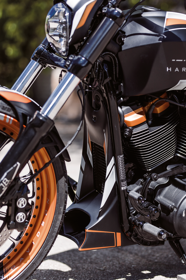 SINNER CHIN SPOILER FOR MILWAUKEE EIGHT SOFTAIL - view 3