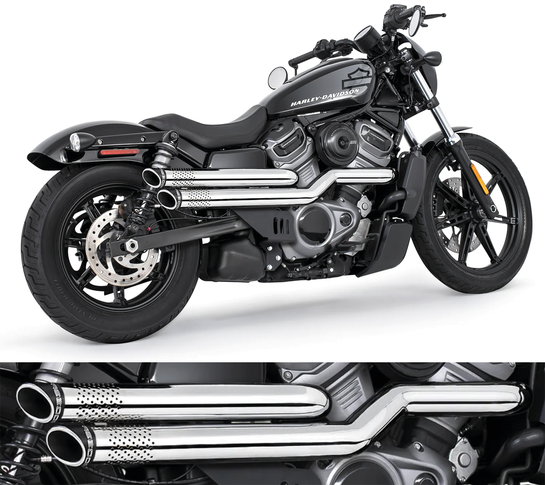 FREEDOM PERFORMANCE INDEPENDENCE EXHAUSTS FOR RH SPORTSTER - view 1