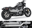 FREEDOM PERFORMANCE INDEPENDENCE EXHAUSTS FOR RH SPORTSTER - view 1