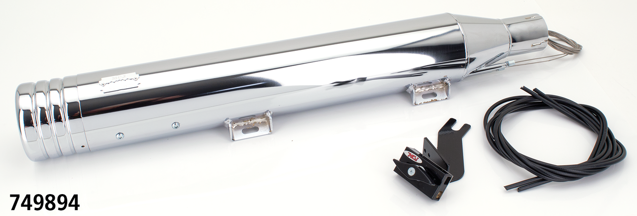 MCJ ADJUSTABLE EXHAUSTS FOR MILWAUKEE EIGHT SOFTAIL - view 1