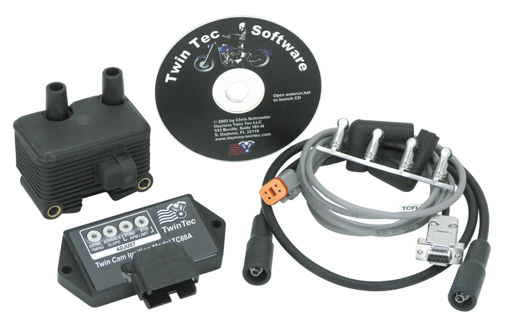 TWIN TEC IGNITION KIT FOR ALL 2003-2006 CARBURETED MODELS - view 1