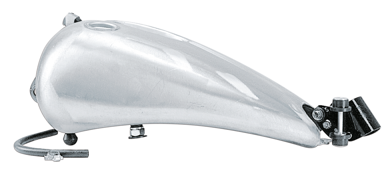 ONE PIECE STRETCHED SPORTBOB TANKS WITH DASH MOUNT FOR 1982-2003 SPORTSTER - view 1