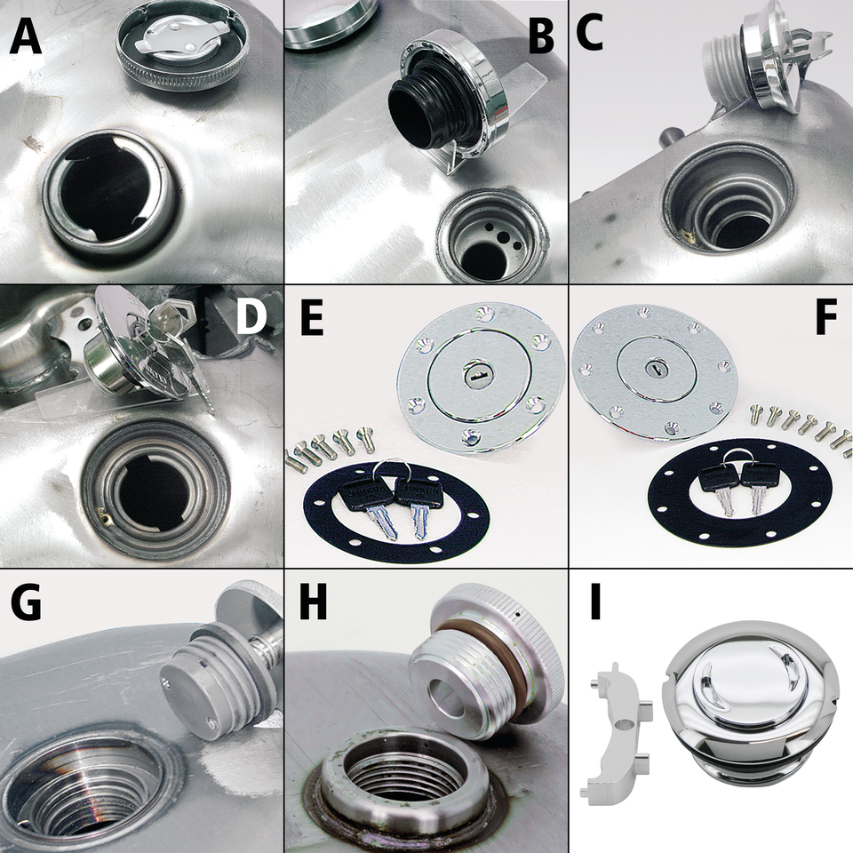 PRO IMAGE II SERIES 6" STRETCHED CHOPPER TANKS - view 3