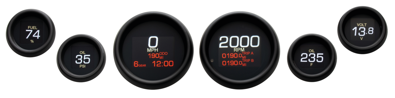 DAKOTA DIGITAL MLX-8000 FAIRING GAUGES - view 1 Main image