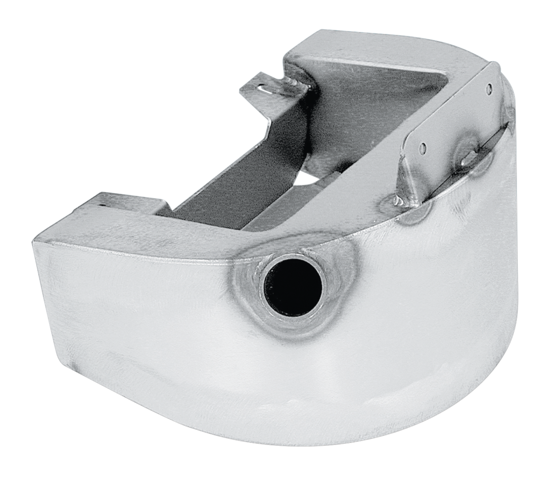 HORSESHOE OIL TANK FOR ZODIAC SPORTSTER SOFTAIL FRAME - view 2
